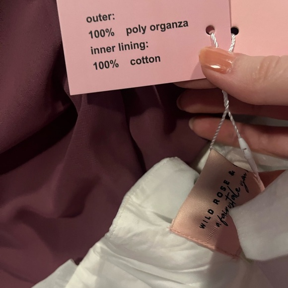 Wild Rose White Dress - Picture 6 of 6